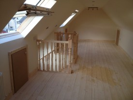 Open plan attic, Dublin by Expert Attics, Ireland