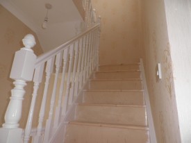 Half Landing Staircase in Attic Conversion in Killiney, South County Dublin, by Expert Attics,Ireland