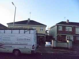 First week preperation, County Dublin by Expert Attics, Lucan, Ireland.